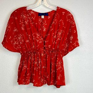 BLUE RAIN WOMAN'S BLOUSE SIZE SX
